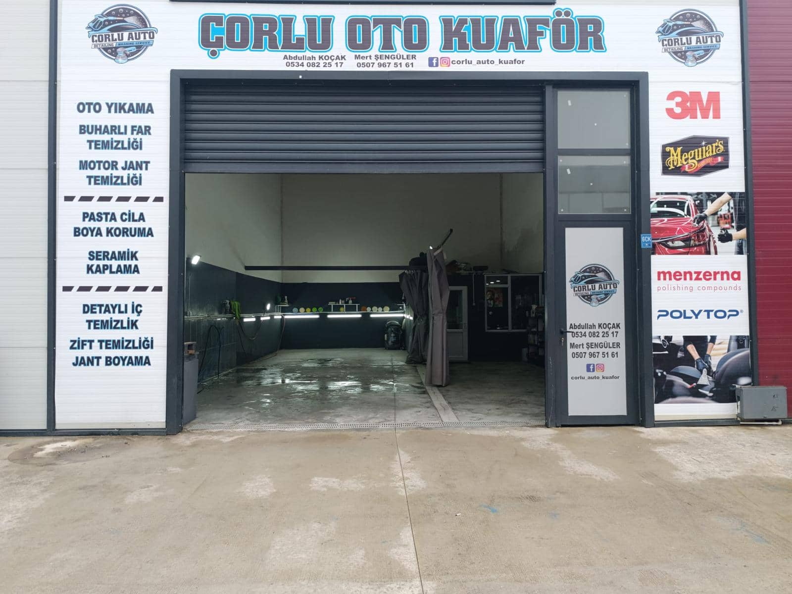 Çorlu Oto Kuaför İş Yerimiz